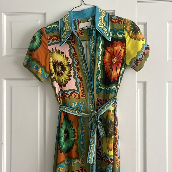 Alemais Disco Daisy Dress Sz 2 - Picture 3 of 5